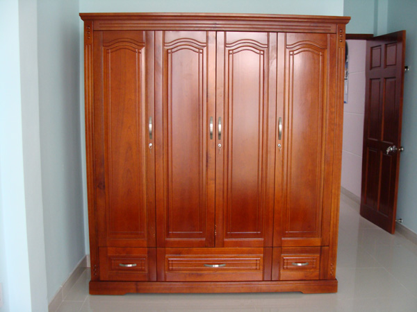 Tủ Áo Gỗ Tự Nhiên - MS28